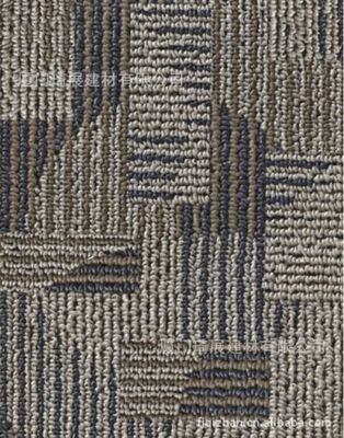 Mattonelle di lusso del vinile del tappeto solido che pavimentano la resina impermeabile antiscorrimento del PVC